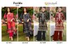 Farida Vol 2 By Alzohaib Chiffon Dupatta Cotton Salwar Kameez 